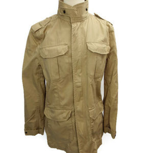 Life After Denim Beige Jacket S Epaulettes